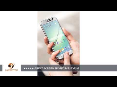 Galaxy S7 Screen Protector, Aduro® Shatterguardz Body Full Screen Edge To Edge Tempered Glass Screen