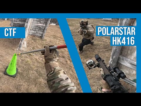 Polarstar HPA VFC HK 416 | Airsoft Capture the Flag