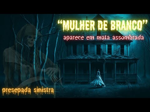 ASSOMBRAÇÃO NA MATA : MULHER DE BRANCO APARECE EM CONSTRUÇÃO ABANDONADA💀 #assombração #sobrenatural