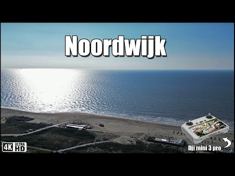 📍 Noordwijk From Above – Dutch Coastline & Beach Town Views