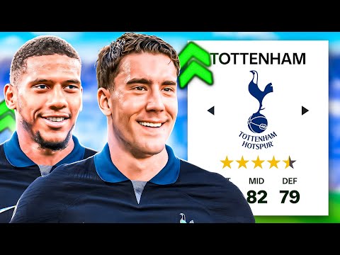 I Rebuild TOTTENHAM & Fixed What Went Wrong In 2024!