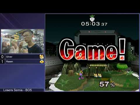 GSS 112 SSBM - Silver (Fox) vs. Rasen (Sheik) - Melee LSF