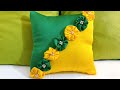 How to make cushion cover at home || Diy cushion cover and pillow cover || handmade cushion cover