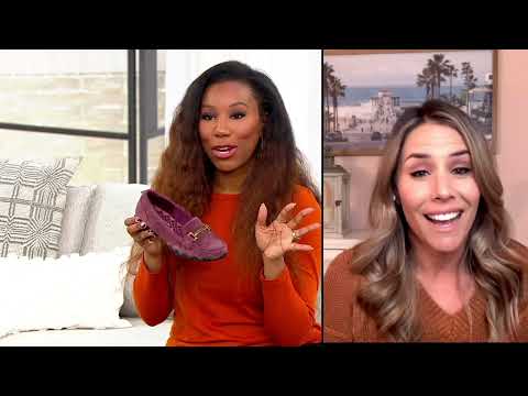 Skechers Bikers Suede Slip-On Shoes - Be Clutch on QVC