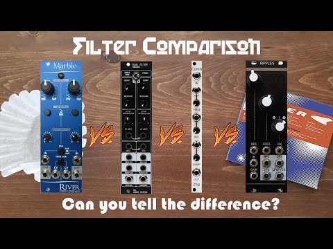 Ripples v1 vs 2HP Comb vs ADDAC 607 vs River Marble