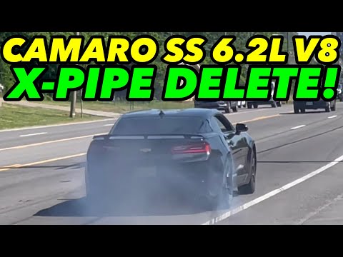 2018 Chevy Camaro SS 6.2L V8 w/ X-PIPE DELETE!