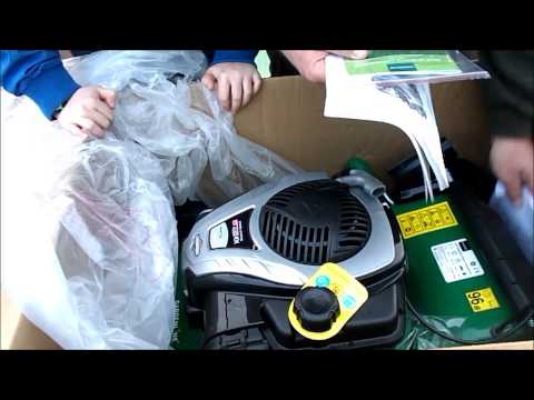 Gardening with Rik:unboxing and review of the Gardenline Aldi lawnmower