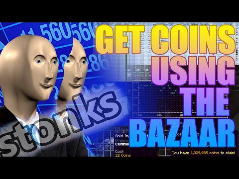 Hypixel Skyblock - How to make money w/ the Bazaar...