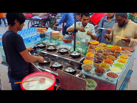 Extremely Tasty Egg Chitoi Pitha With 33 Unique Vorta! Extreme Cooking Skills! Asian Street Food