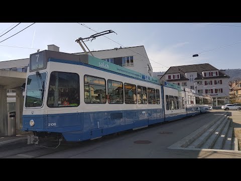 Tramlinie 7 von Stettbach nach Wollishofen
