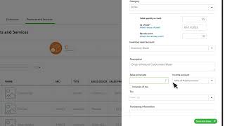 How to create an Inventory Product in QuickBooks Online