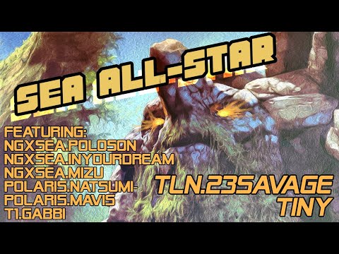 TOP 1 MMR SEA TLN.23savage IN SEA ALL-STAR GAME ZERO DEATH TINY Dota 2 Pro Gameplay