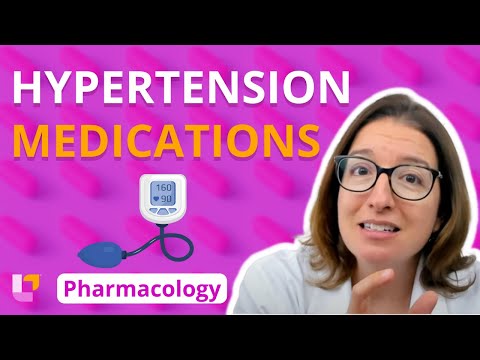 Hypertension medications that affect the RAAS system - Pharmacology - Cardiovascular | @LevelUpRN