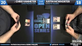 SCGCIN - Standard - Round 1 - Chris VanMeter vs Justin McWhorter