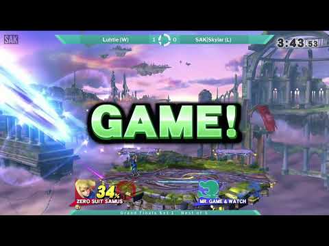 SOS 47 Grand Finals - Luhtie (Zero Suit Samus) vs SAK|Skylar (Mr. Game & Watch)