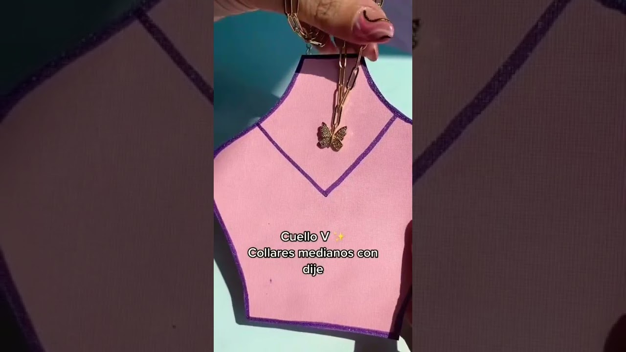 📿👗Que collar utilizar según tu escote || PARTE 1 #shorts