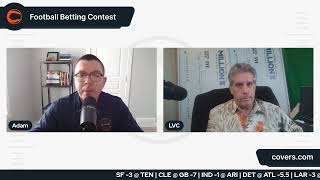 Covers   Week 16 NFL Betting Contest Consensus Predictions with @AdamChernoff and @LasVegasCris