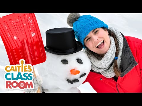 I Love Shoveling The Snow | Songs From Caitie's Classroom | Fun Winter Song for Kids