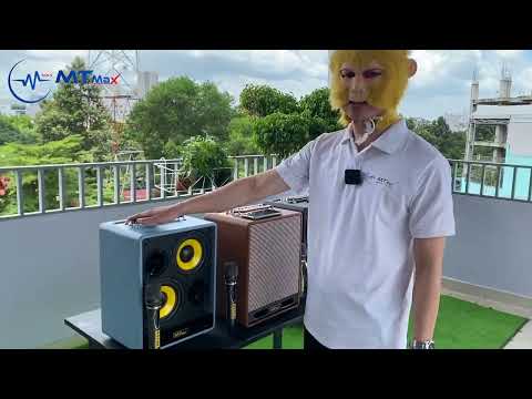 Siêu Phẩm MTMAX DK05, Loa Di Động Làm Siêu Lòng Bao Nhiêu Con Tim, Trang Bị 2 Bass, 2 Treble Đầy Đủ Kết Nối Bluetooth, HDMI, Optical, Cổng Guitar, Cổng Micro, TF