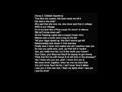 Logic - Driving Ms. Daisy ft. Childish Gambino HD [Lyrics]