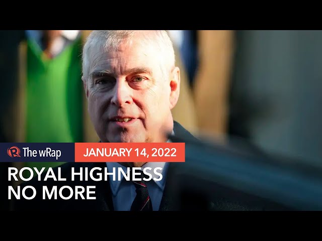 UK’s Prince Andrew stripped of royal and military links