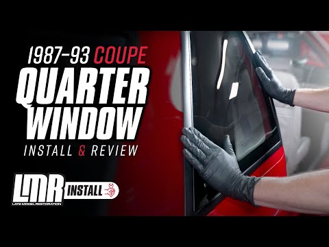 DCR Mustang Fox Body Coupe Quarter Window Replacements (87-93) - Install & Review