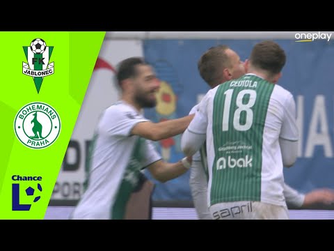 Chance Liga Highlights: FK Jablonec : Bohemians Praha 1905 1:0 (18. kolo)