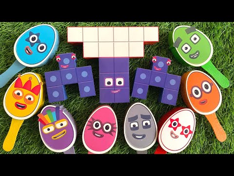 Looking for Numberblocks NEW Puzzle Tetris 6 16 6 ASMR | Numberblocks Satisfying Video