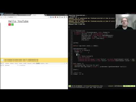 Boot ClojureScript tooling: heads-up display