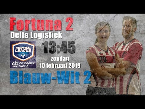 Fortuna/Delta Logistiek 2 - AKC Blauw-Wit 2 | 10-02-2019