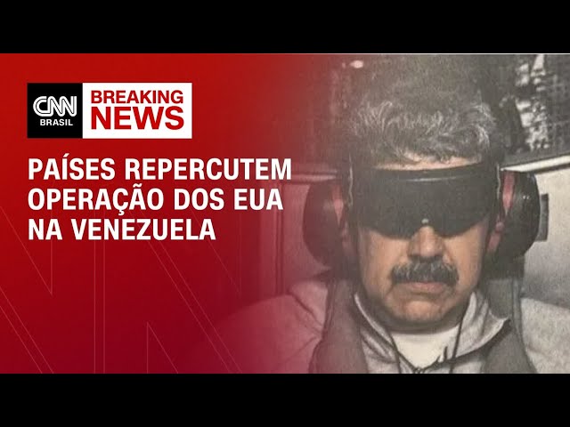 Líderes mundiais repercutem operação militar dos EUA na Venezuela | CNN NEWSROOM