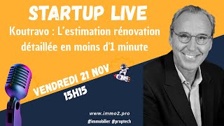 Koutravo : L’estimation rénovation détaillée en moins d'1 minute