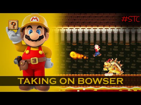 Taking on Bowser's Castle [Super Mario Maker] // Comire