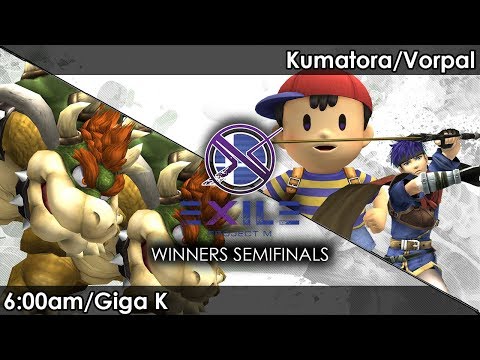 Project M: 6:00am/Giga K V Vorpal/Kumatora - Exile 100 Tournament SSBPM