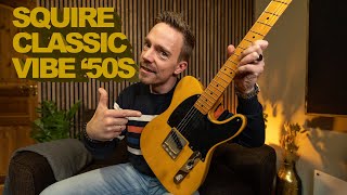Video thumbnail for Squier FSR Classic Vibe '50s Esquire by Tom Roger Thu