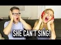 SINGING WITH NOISE CANCELLING HEADPHONES CHALLENGE W REBECCA ZAMOLO DAY 133