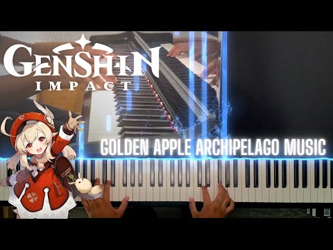 Genshin Impact 1.6 Golden Apple Archipelago OST #7 | In Stories of Fading Light- Piano Cover