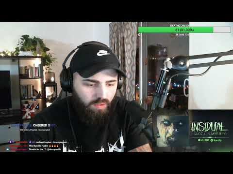 TWITCH REQUEST #27 | METALCORE VOCALIST REACTS - INSIDUAL "SHOCK THERAPY" REACTION / REVIEW