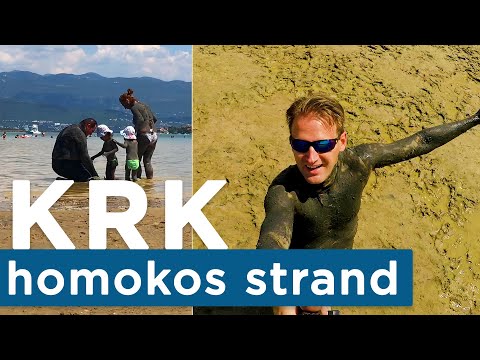 Soline öböl – Krk sziget homokos strandja