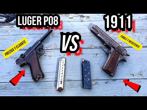 Luger P08 VS 1911