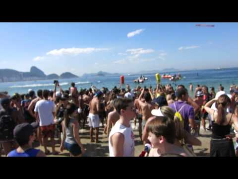 Triathlon Olympic Qualifier Event 2015 - Start of Men's Race -Rio de Janeiro
