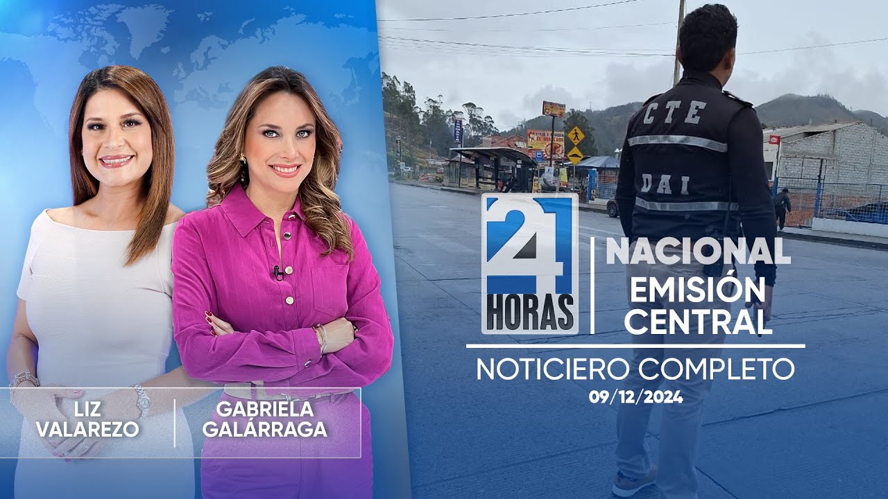 Noticiero de Ecuador (Emisión Central 10/12/2024)