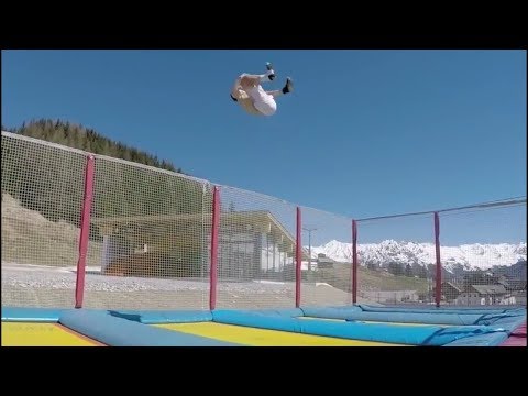 Triple Backflip on Trampoline! [old]