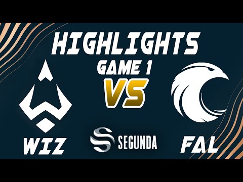 Wizards vs Falcons Game 1 Highlights - LEAGUE OF LEGENDS - SUPERLIGA SEGUNDA DIVISIÓN - PLAYOFFS