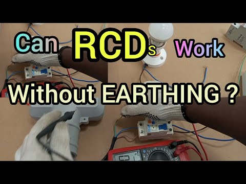 How RCDs work without earth | Live-neutral leakage versus Live - Earth leakage|