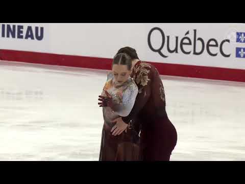 Layla Veillon and Alexander Brandys FD 2026 Canadian National Skating Championships