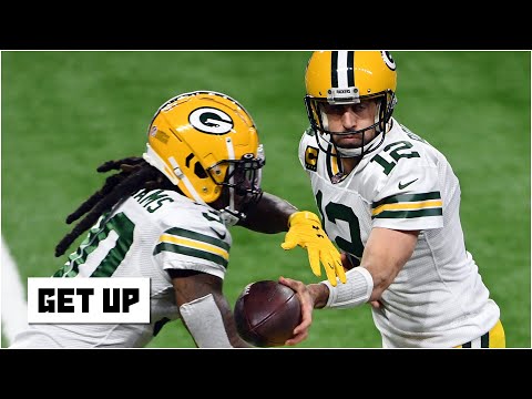 在自由市場上，包裝工可能會失去頂級的RB，阿倫-瓊斯和加瑪爾-威廉姆斯。 (The Packers could lose top RBs Aaron Jones and Jamaal Williams in free agency | Get Up)