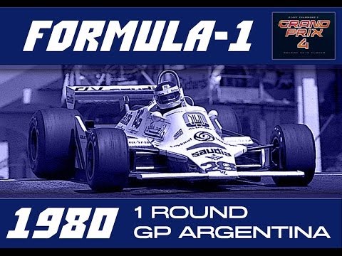 Grand Prix 4. World AI Formula-1 Championship 1980. 1 round. 20 laps