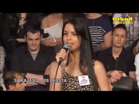 Jana Čolović - Audicija za Zvezde Granda - Sarajevo 09.06.2014