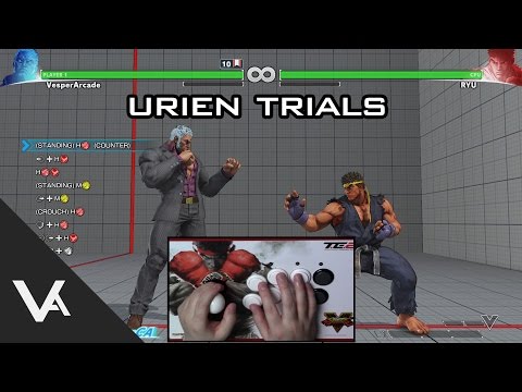 Street Fighter V / 5 Trial Mode - Urien (1080p 60fps)